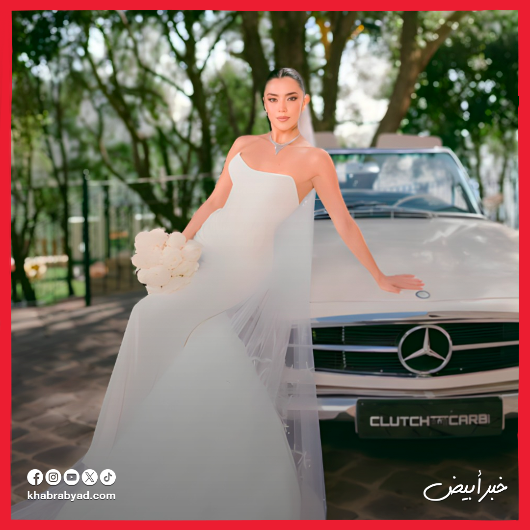 ستيفاني عطالله تحتفل بزفافها على المطرب زاف