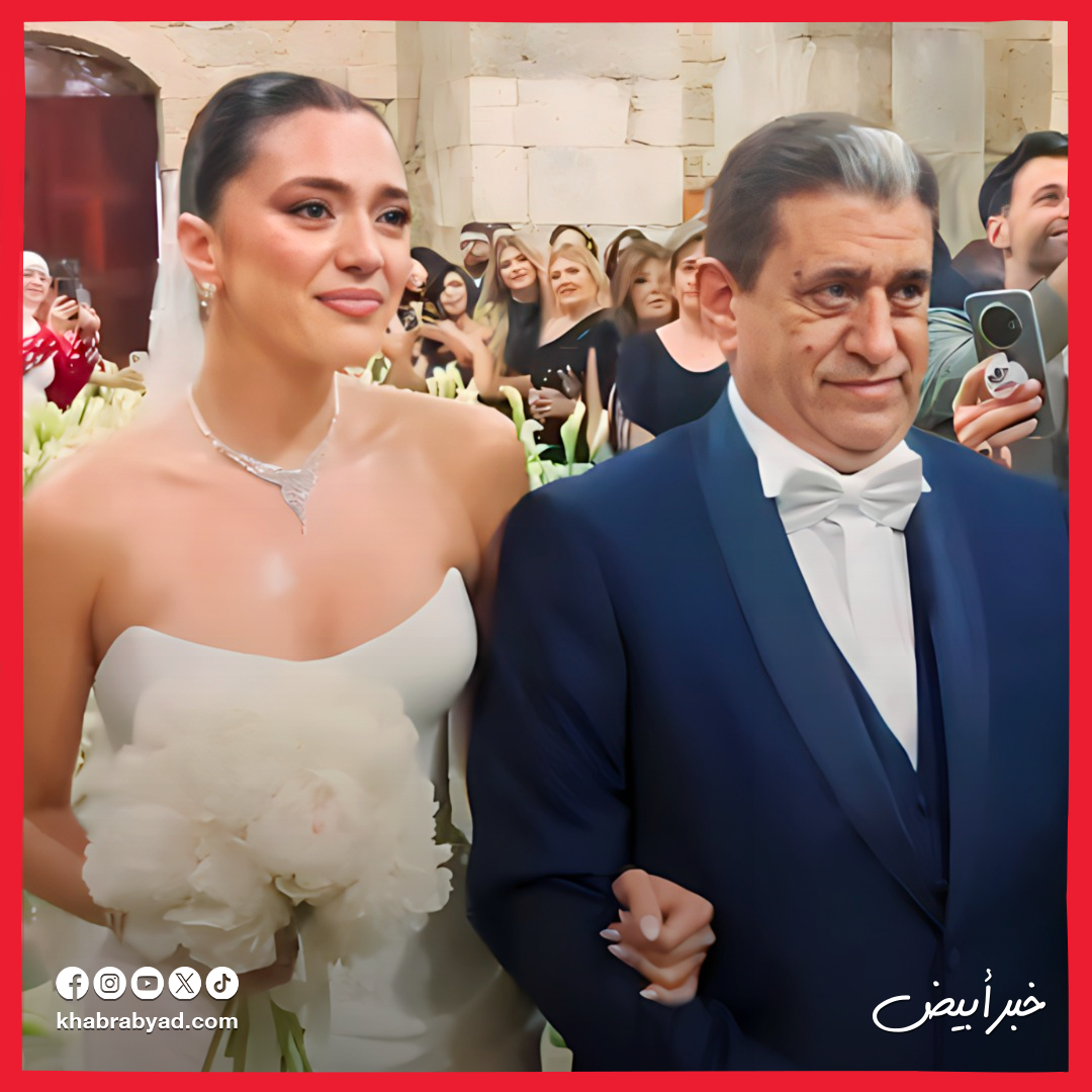 ستيفاني عطالله تحتفل بزفافها على المطرب زاف