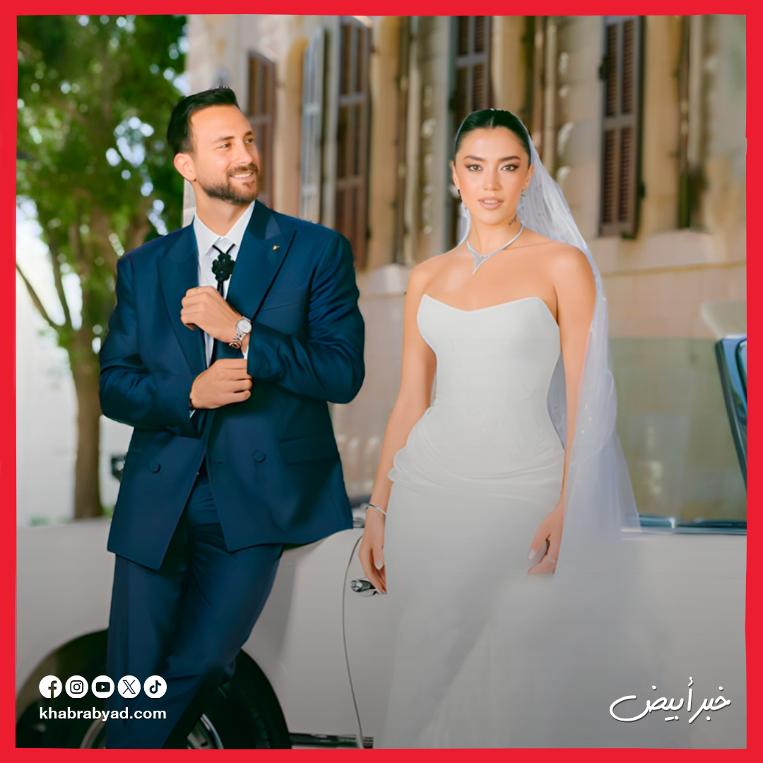 ستيفاني عطالله تحتفل بزفافها على المطرب زاف