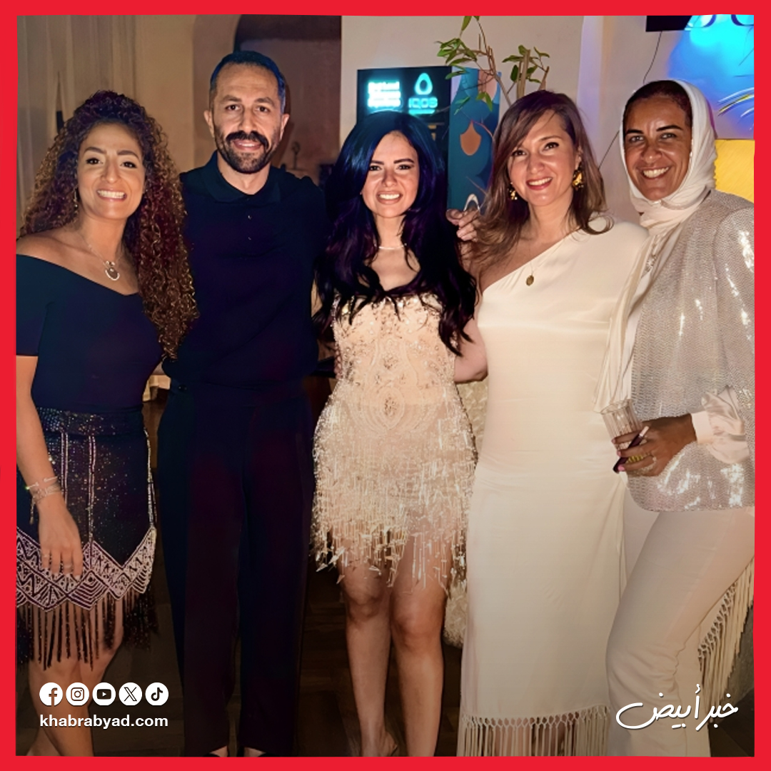 خطوبة الاستايلست ندى حسام على مدير التسويق زياد عوض