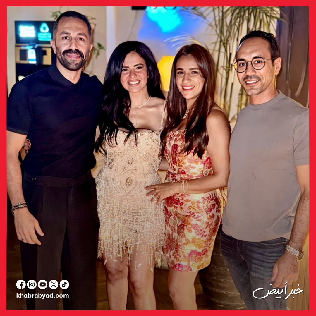 خطوبة الاستايلست ندى حسام على مدير التسويق زياد عوض