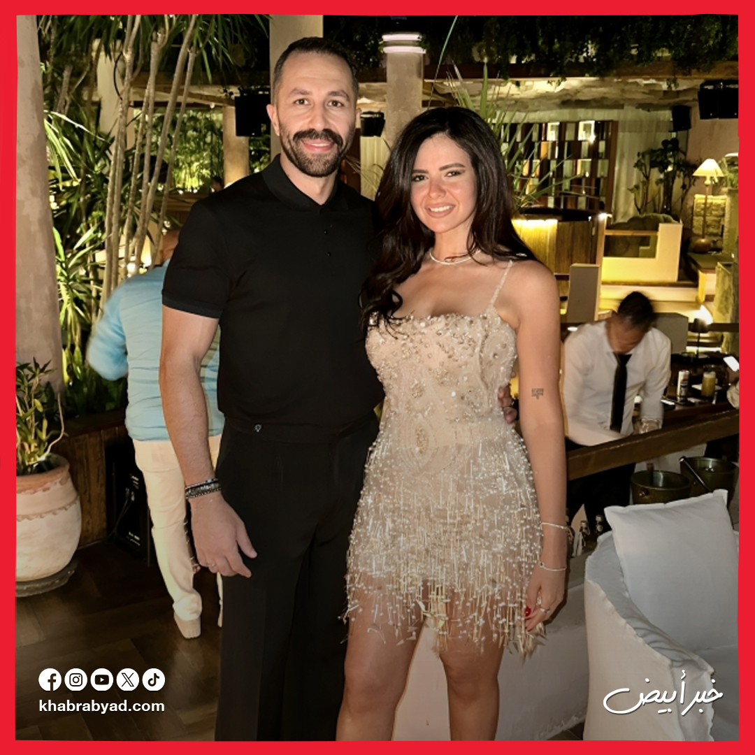 خطوبة الاستايلست ندى حسام على مدير التسويق زياد عوض