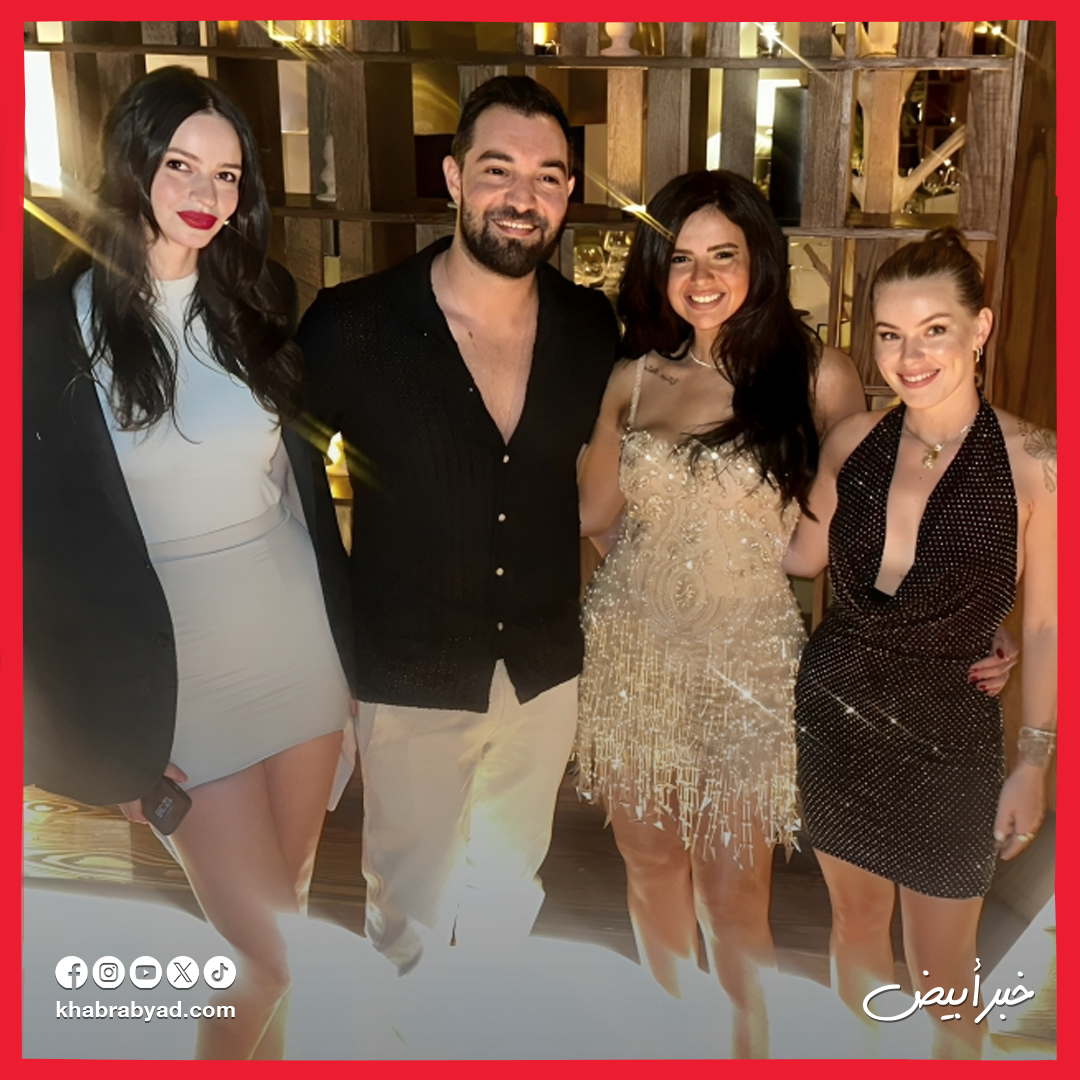 خطوبة الاستايلست ندى حسام على مدير التسويق زياد عوض