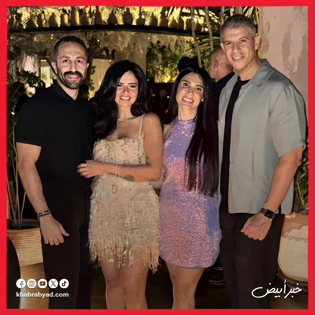 خطوبة الاستايلست ندى حسام على مدير التسويق زياد عوض