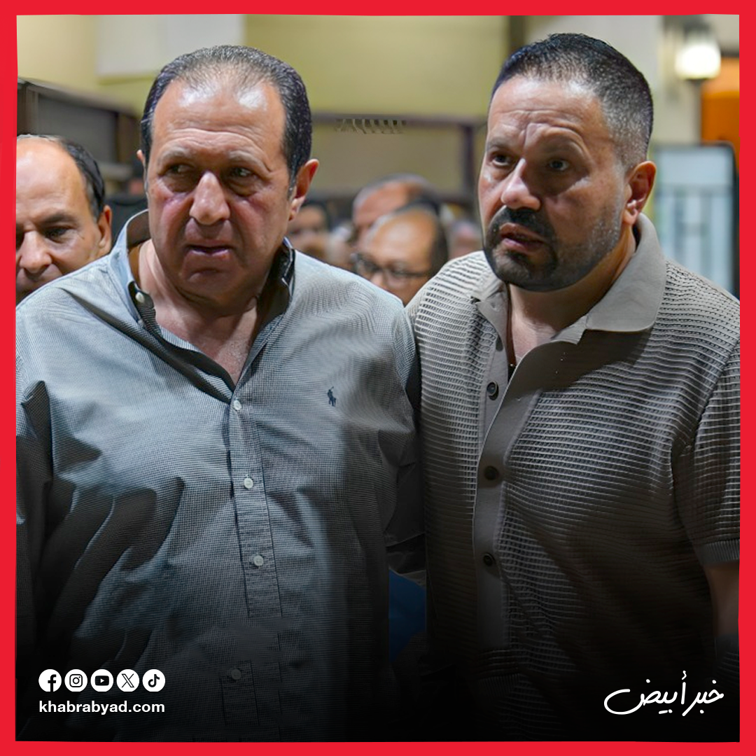 النجوم يقدمون واجب العزاء  في شقيق المخرج خالد جلال