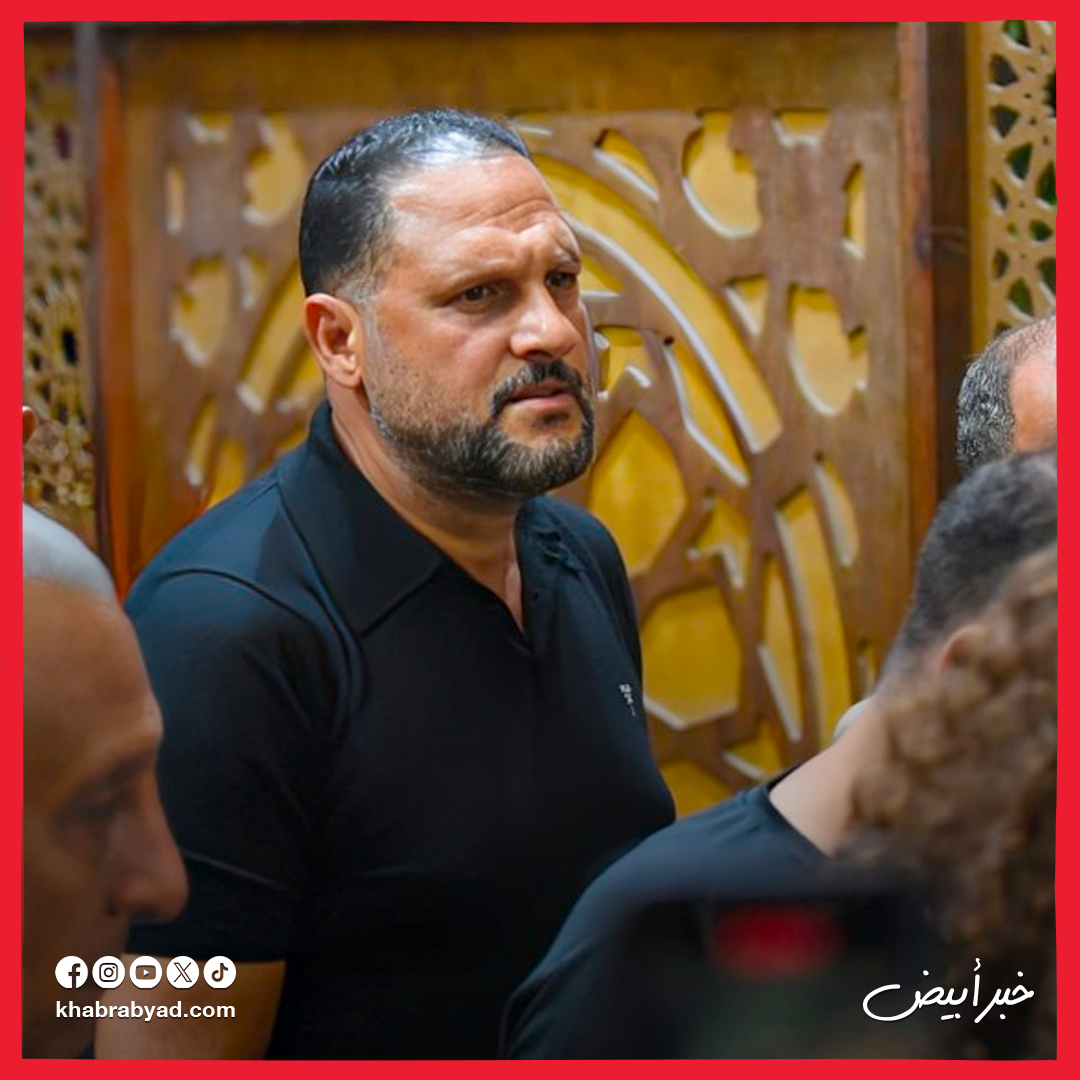 النجوم يقدمون واجب العزاء  في شقيق المخرج خالد جلال