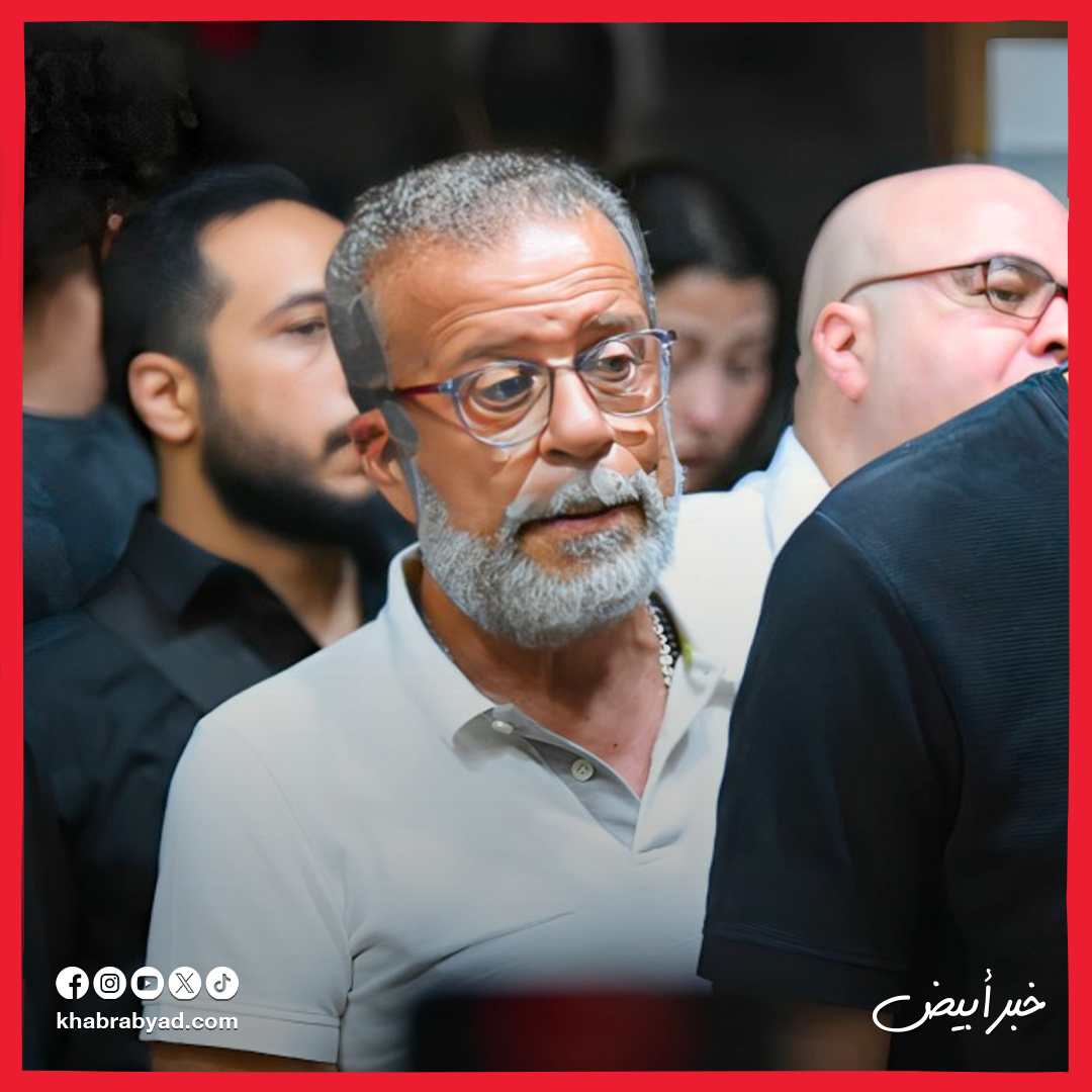 النجوم يقدمون واجب العزاء  في شقيق المخرج خالد جلال