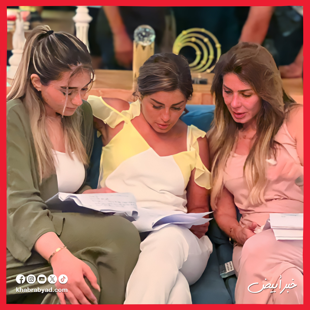 ملك أحمد زاهر من كواليس مسلسل أزمة ثقة