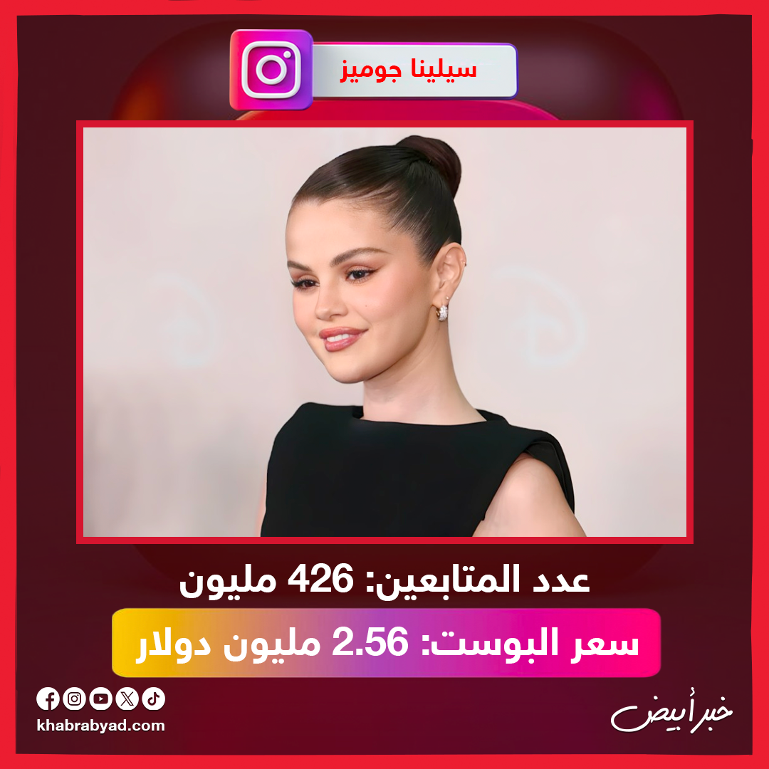  أغلى 10 نجوم على instagram  في 2025