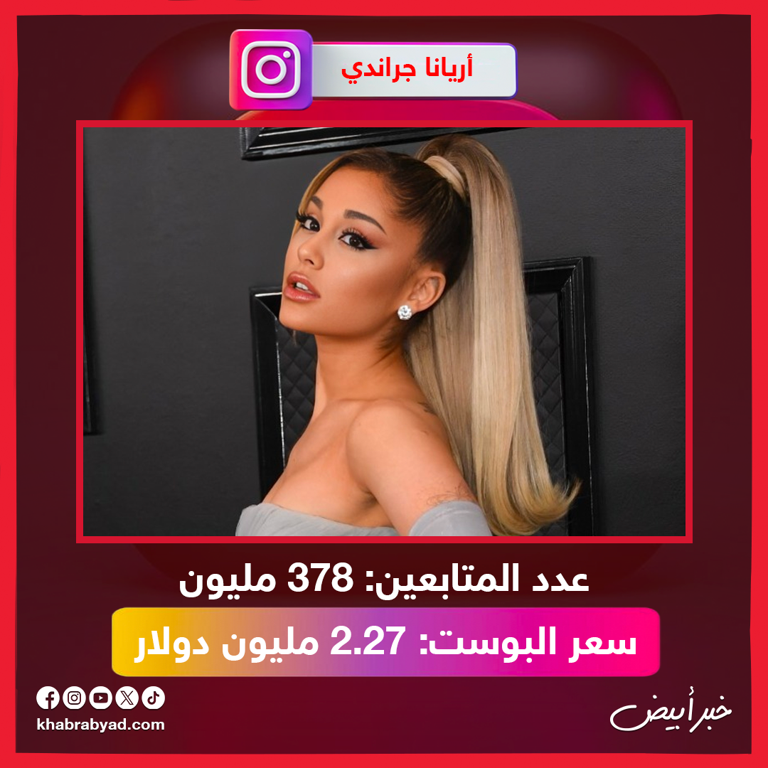  أغلى 10 نجوم على instagram  في 2025