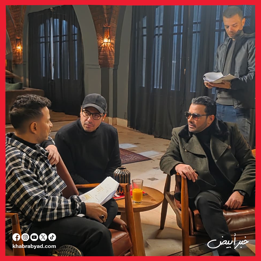  أول صور من كواليس مسلسل قطر صغنطوط بطولة محمد رجب