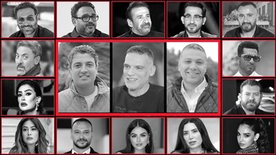 النجوم ينعون المنتجين حسام شوقي وفتحي إسماعيل ومحمود كمال