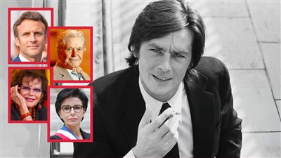 أبرزهم رئيس فرنسا وحسين فهمي .. المشاهير ينعون آلان ديلون