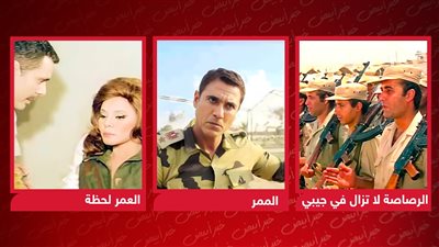 أشهر الأفلام التي تناولت بطولات الجيش المصري