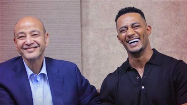 محمد رمضان وعمرو أديب 