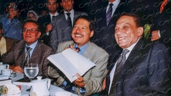 عادل إمام وأحمد زويل 