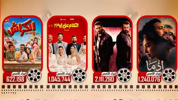 إيرادات الأمس 