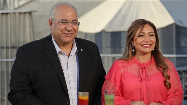 ليلى علوي وبيومي فؤاد 