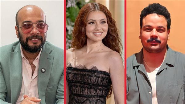 مصطفى غريب وجيهان الشماشرجي وحاتم صلاح 